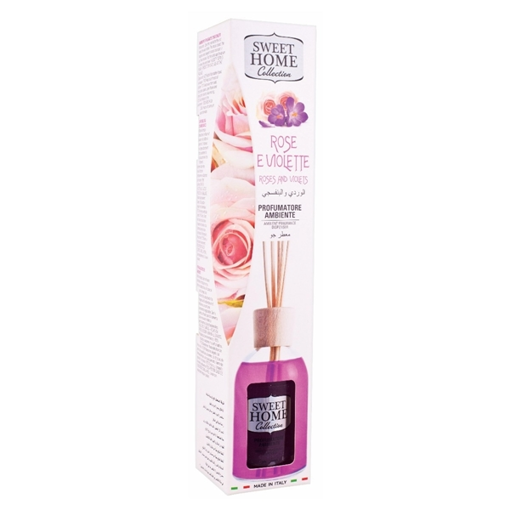 SWEET HOME ΑΡΩΜΑΤΙΚΟ ΧΩΡΟΥ 100ml ΜΕ STICK ROSE E VIOLETTE